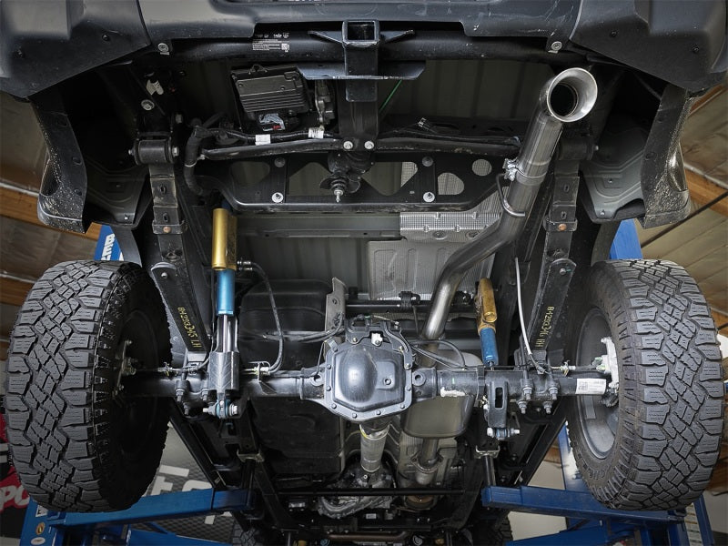 aFe MACH Force-Xp Hi-Tuck 3in. 409 SS C/B Exhaust 15-18 GM Colorado L4-2.5L/V6-3.6L - Polished Tip Catback aFe