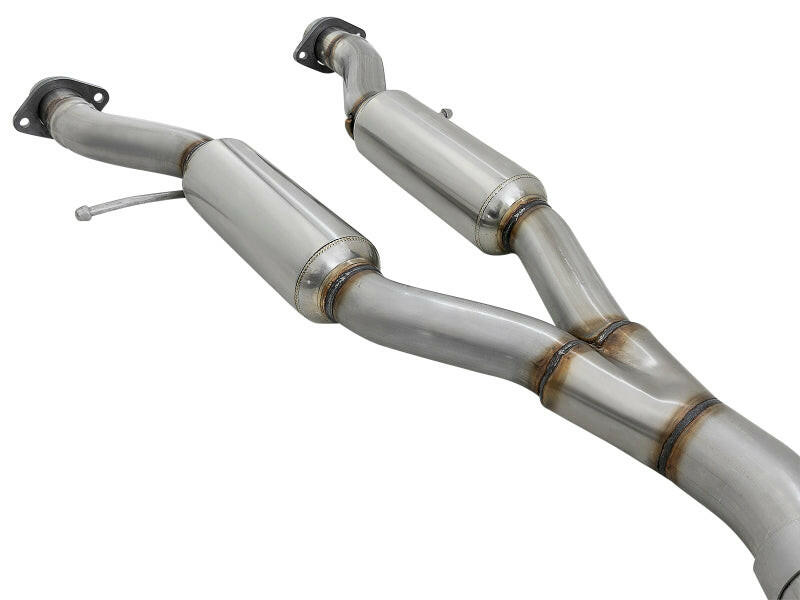 aFe Large Bore HD 3in 304 SS Cat-Back Exhaust w/ Black Tips 14-19 Jeep Grand Cherokee (WK2) V6-3.6L Catback aFe