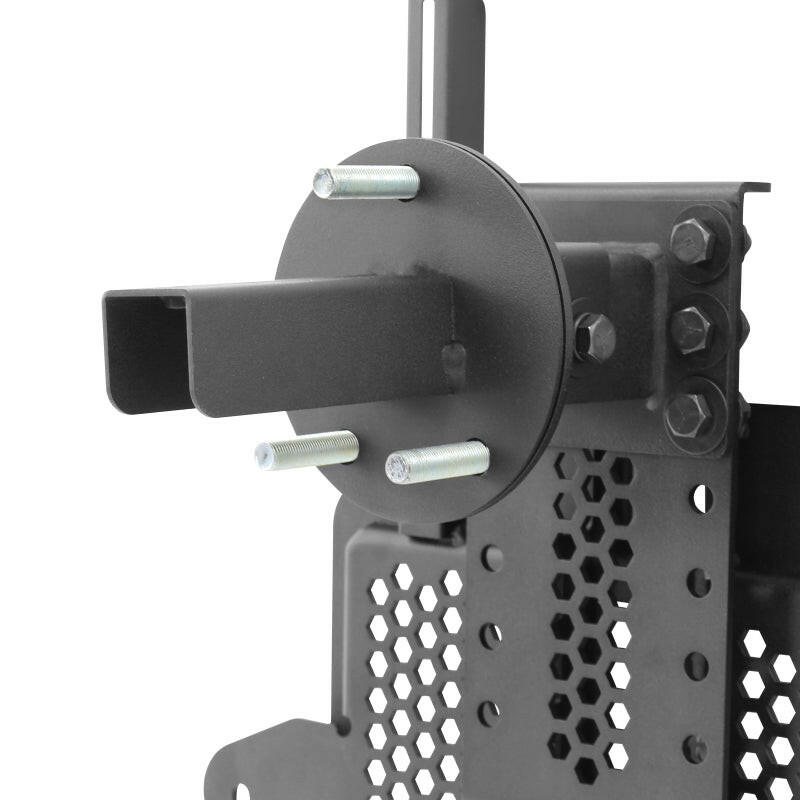 Go Rhino 08-22 Jeep Wrangler JL/JLU Body Mount Spare Tire Carrier - Tex. Blk Tire Carriers Go Rhino