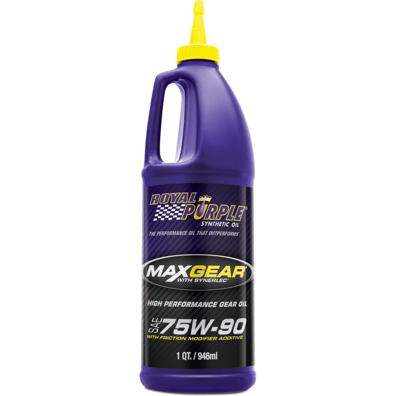 Royal Purple Max Gear Synthetic 75W-90 Gear Oil - 1 Quart Gear Oils Royal Purple