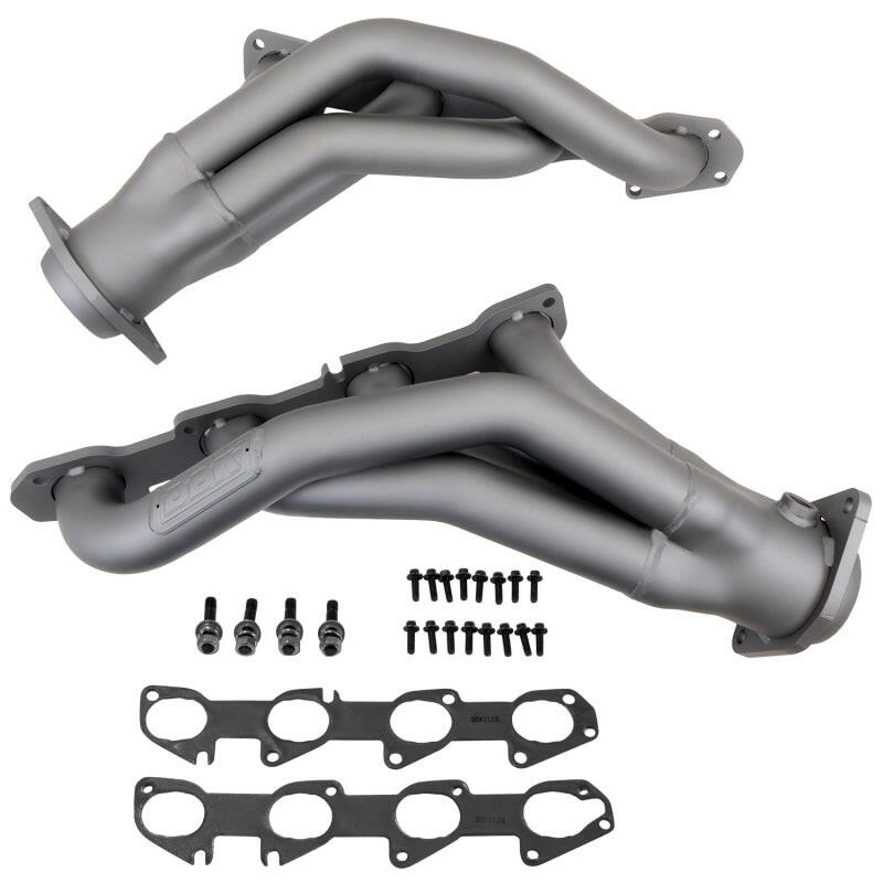 BBK 11-20 Dodge Challenger Hemi 6.4L Shorty Tuned Length Exhaust Headers - 1-7/8in Titanium Ceramic Headers & Manifolds BBK
