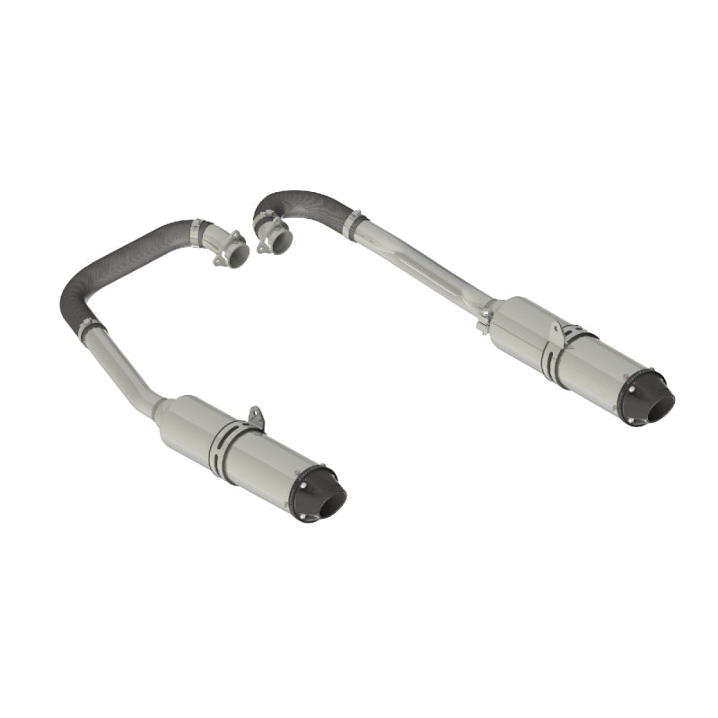 MBRP 11-14 Polaris RZR 900 (All Models) Complete Dual Exhaust System Headers-Back Catback MBRP