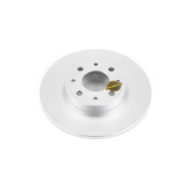 Power Stop 13-18 Fiat 500 Rear Evolution High Carbon Geomet Coated Rotor Brake Rotors - OE - Cryo PowerStop