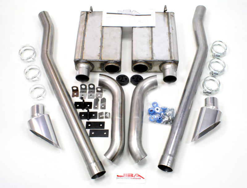 JBA 65-70 Ford Mustang 260-428 409SS Eleanor Style Dual Side Header Back Exhaust Header Back JBA