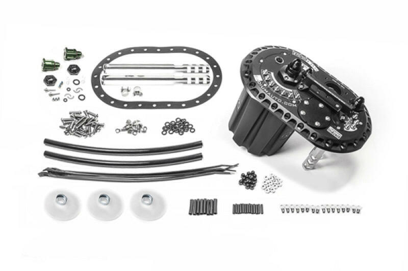 Radium Engineering FCST-X Brushless Ti Automotive E5LM Fuel Cell Surge Tank (Pumps NOT Included) Surge Tanks Radium Engineering