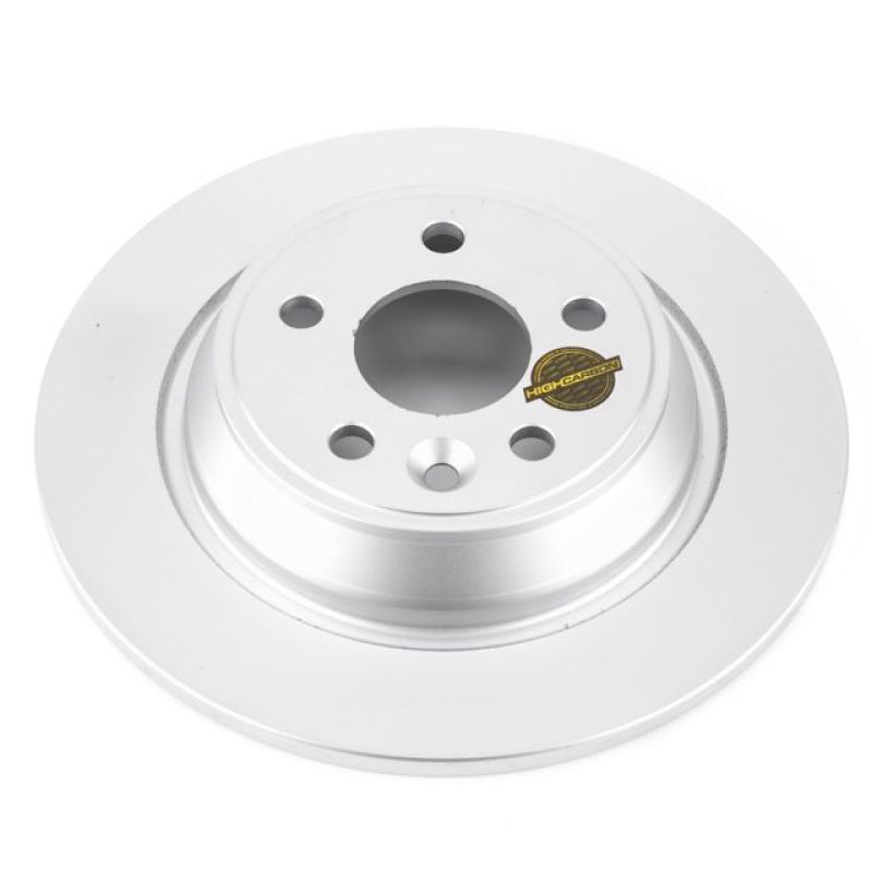 Power Stop 12-15 Land Rover Range Rover Evoque Rear Evolution High Carbon Geomet Coated Rotor Brake Rotors - OE - Cryo PowerStop