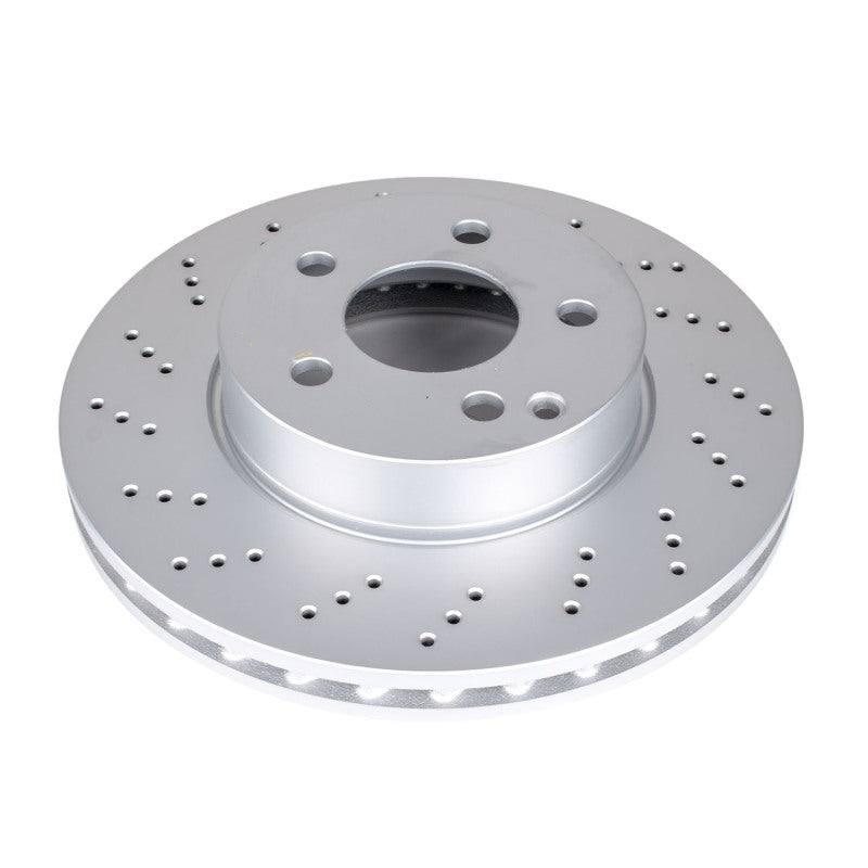 Power Stop 2015 Mercedes-Benz C250 Front Evolution High Carbon Geomet Coated Rotor Brake Rotors - OE - Cryo PowerStop