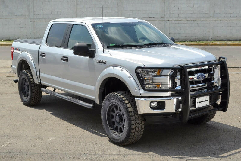 Go Rhino 04-04 Ford F-150 3000 Series StepGuard - Black (Center Grille Guard Only) Grille Guards Go Rhino