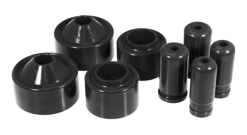 Prothane 07+ Jeep JK 2in Lift Coil Spring Isolator - Black Spring Insulators Prothane