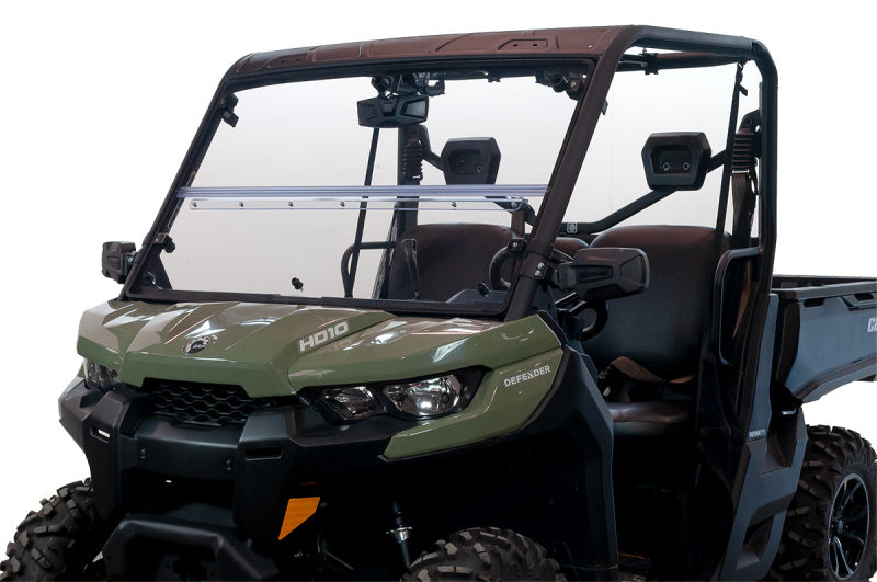 Seizmik 16-23 Can Am Defender HD5-HD10/MAX/XT/PRO Windshield Folding UV1S Poly Windshields Seizmik