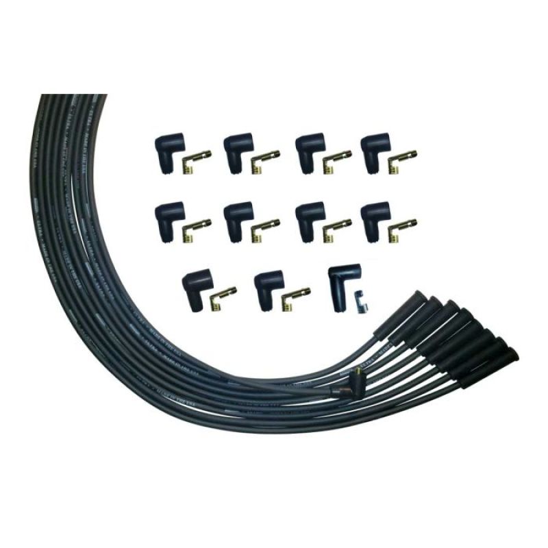 Moroso Universal V8 Str Plug Unsleeved Non- HEI Ultra Spark Plug Wire Set Spark Plug Wire Sets Moroso