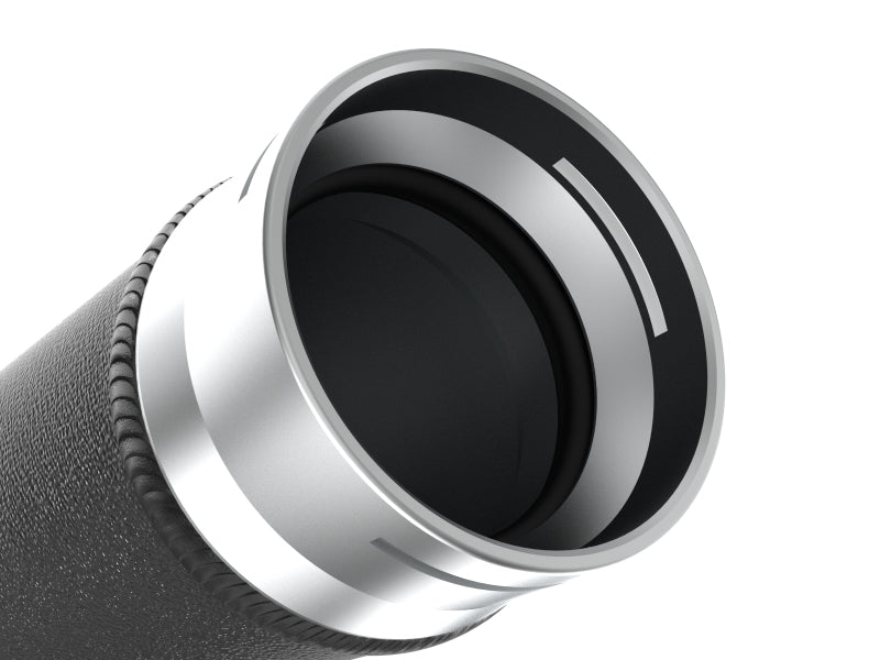 aFe BladeRunner 2-1/2 IN Aluminum Hot Charge Pipe Black 22-23 Subaru WRX H4-2.4L (t) Intercoolers aFe