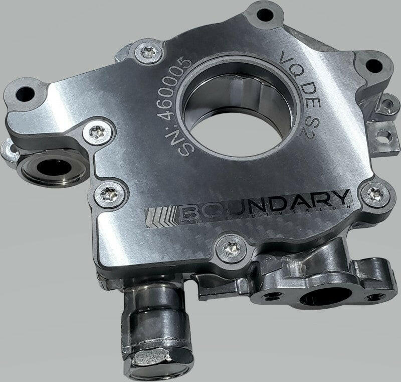 Boundary Nissan VQ 3.5L DE Oil Pump Assembly w/Billet Back Plate Oil Pumps Boundary