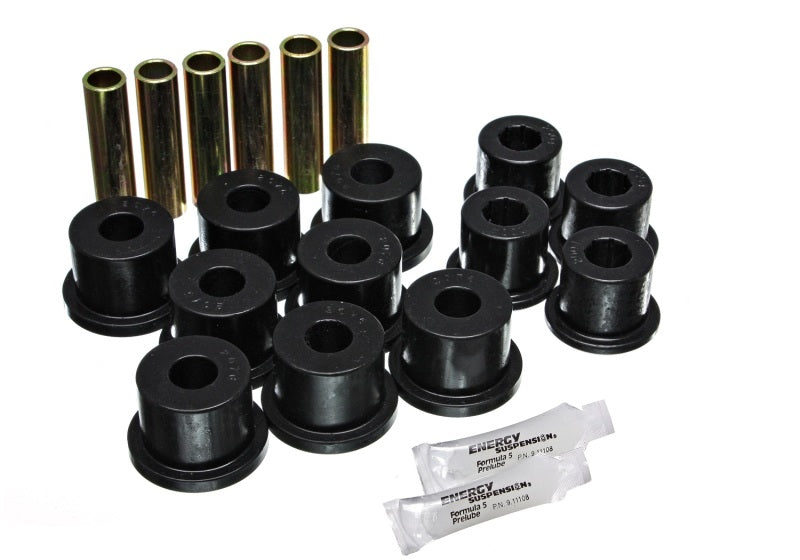Energy Suspension Gm Rr Sprg & Shackle - Black Bushing Kits Energy Suspension