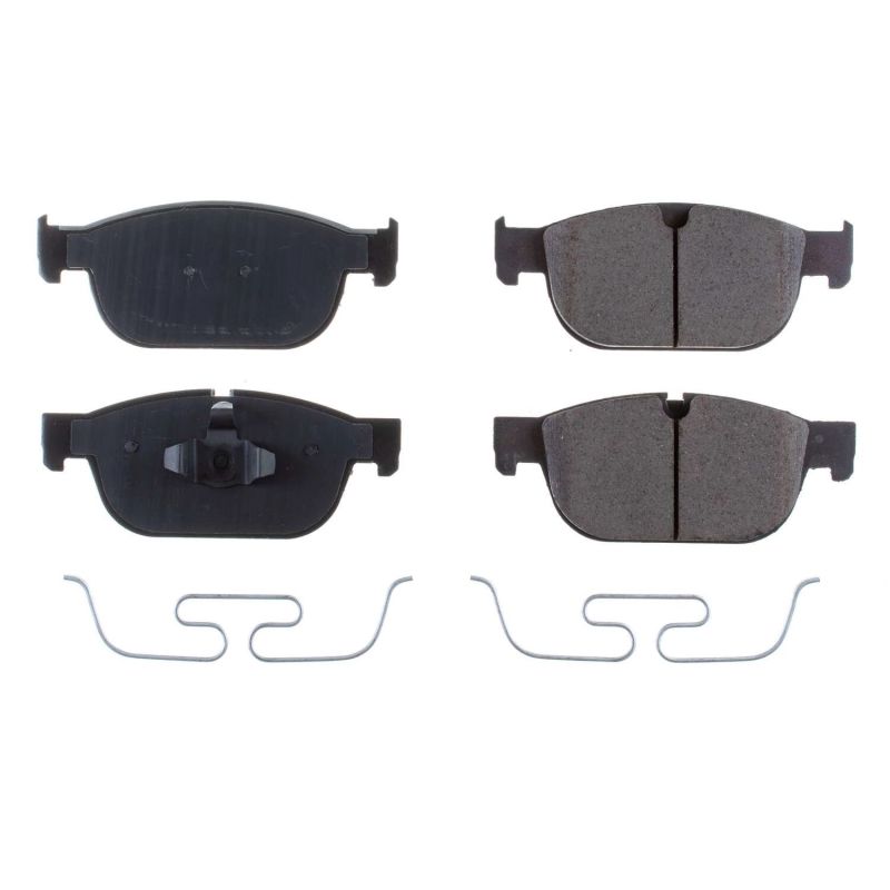 Power Stop 2019 Volvo S60 Front Z17 Evolution Ceramic Brake Pads w/Hardware Brake Pads - OE PowerStop