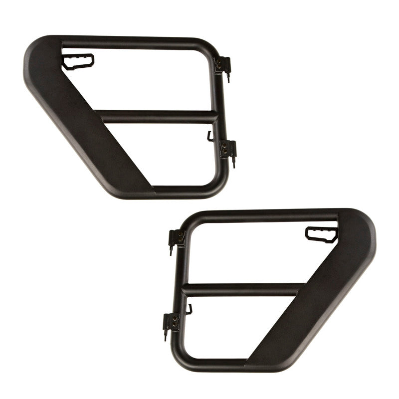 Rugged Ridge Fortis Rear Tube Doors 18-20 Jeep JL / 2020 JT Doors Rugged Ridge