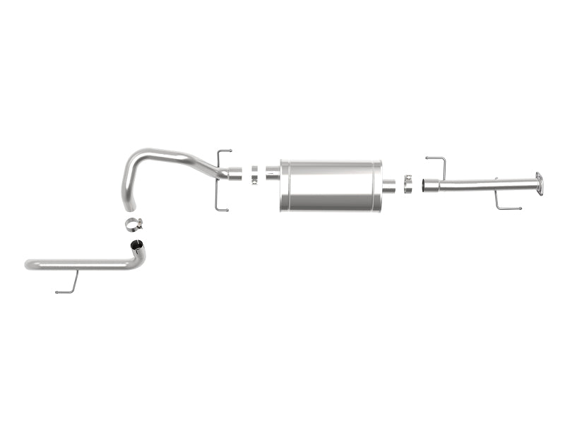 aFe MACH Force-XP 2.5in 409 SS Cat-Back Hi-Tuck Exhaust - 10-19 Toyota 4Runner V6-4.0L Catback aFe