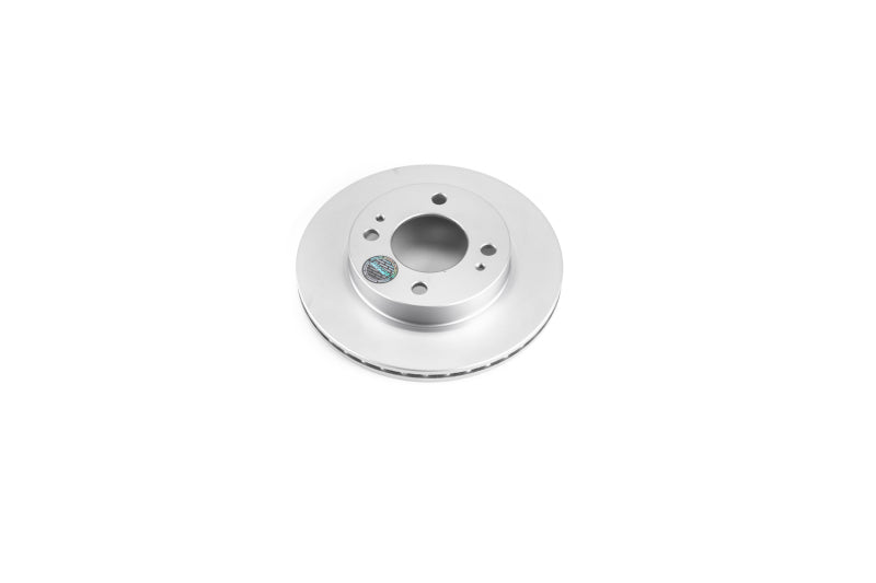 Power Stop 14-15 Mitsubishi Mirage Front Evolution Geomet Coated Rotor Brake Rotors - OE - Cryo PowerStop