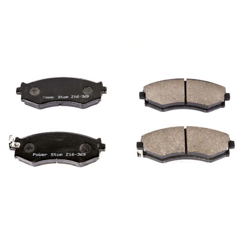 Power Stop 91-96 Infiniti G20 Front Z16 Evo Ceramic Brake Pad Brake Pads - OE PowerStop