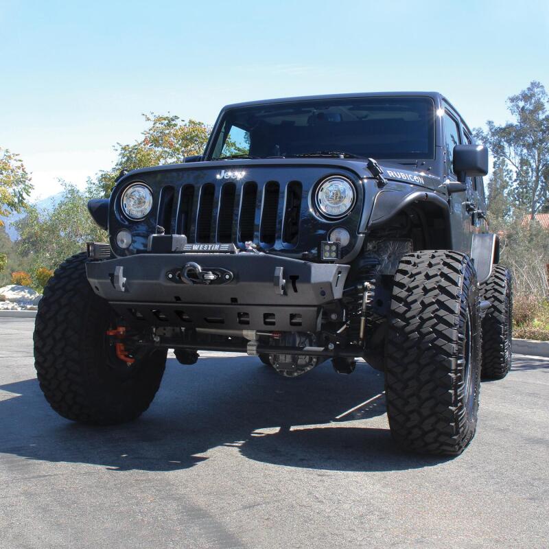 Westin/Snyper 07-17 Jeep Wrangler Tube Fenders - Front - Textured Black Fenders Westin
