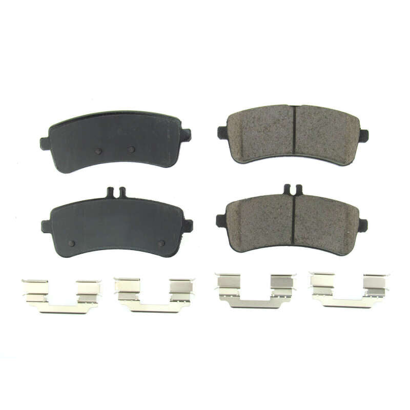 Power Stop 17-18 Mercedes-Benz AMG GT Rear Z17 Evolution Ceramic Brake Pads w/Hardware Brake Pads - OE PowerStop