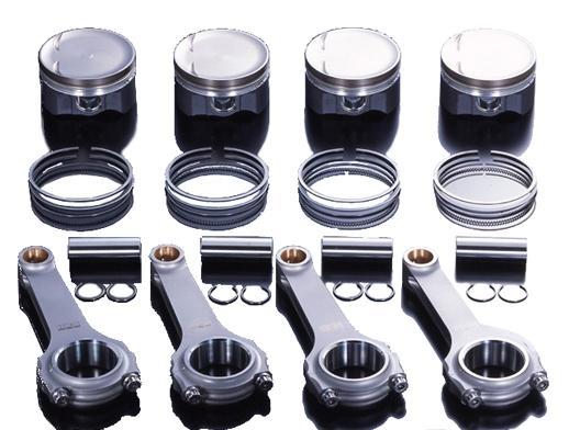 HKS Forged Piston Kit RB26 2-Step 86mm Piston Sets - Forged - 4cyl HKS