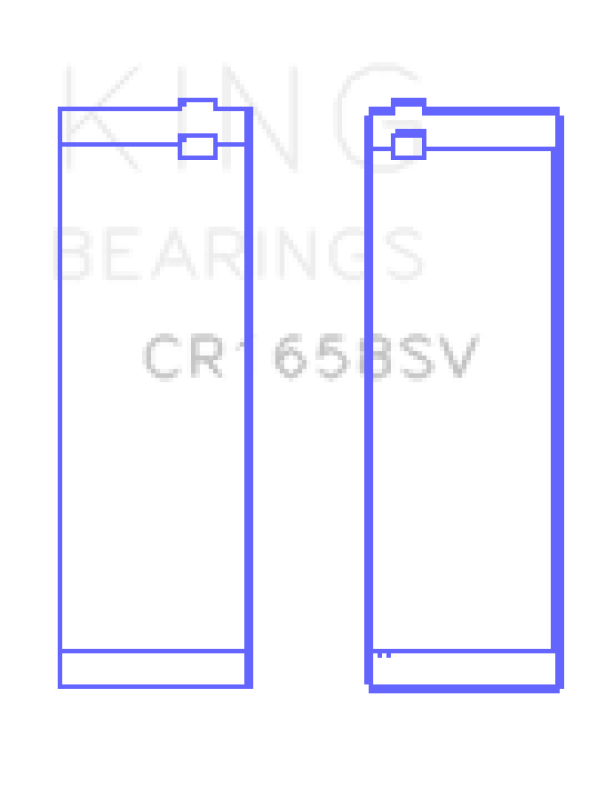 King Engine Bearings BMW N47 D20 A/N47S D20 D Sputter Replacement (Size +0.25mm) Conrod Bearing Set Connecting Rods King Engine Bearings