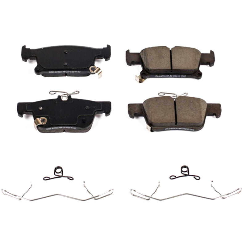 Power Stop 16-19 Buick Envision Rear Z17 Evolution Ceramic Brake Pads w/Hardware Brake Pads - OE PowerStop