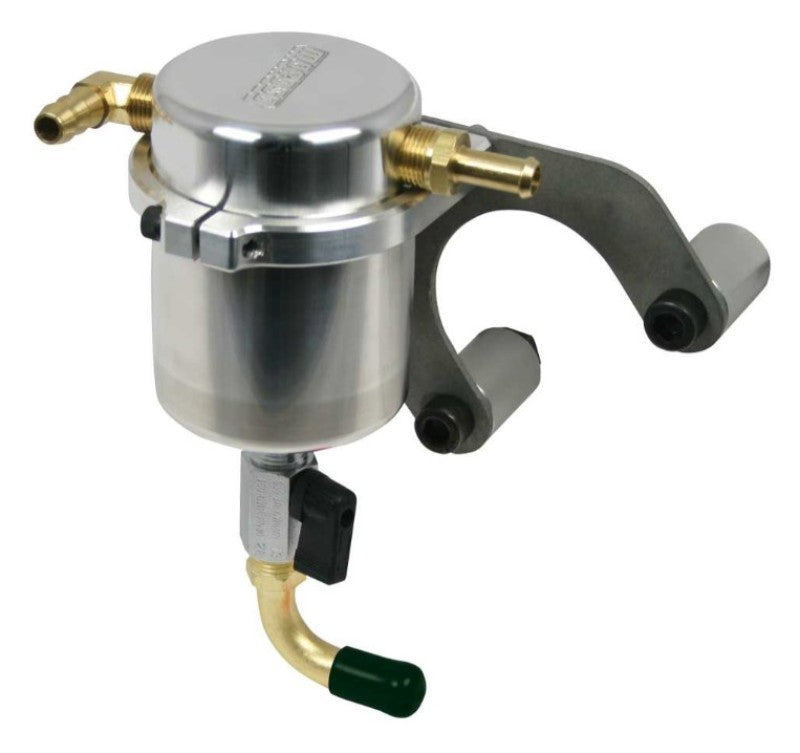 Moroso 97-04 Chevrolet Corvette Air/Oil Separator Catch Can - Billet Aluminum Oil Catch Cans Moroso