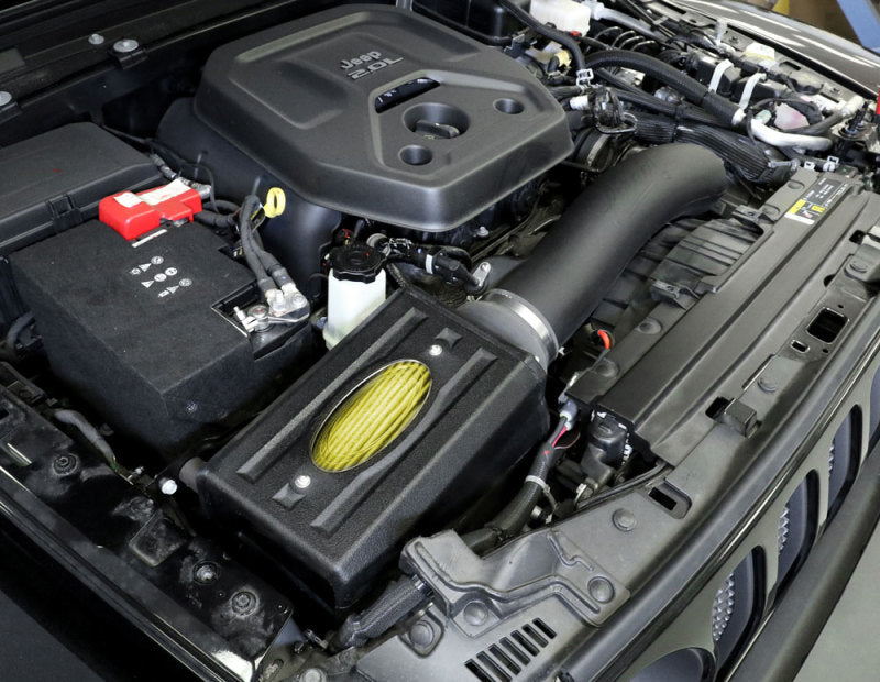 Airaid 18-20 Jeep Wrangler JL 2.0L L4 Performance Air Intake System Cold Air Intakes Airaid