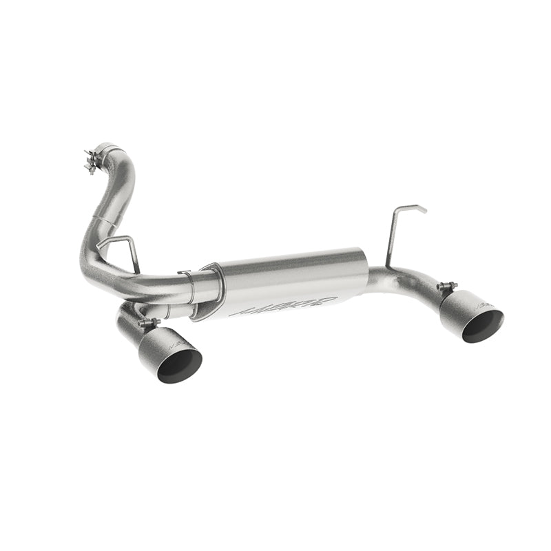 MBRP 2018+ Jeep Wrangler (JL) 3.6L V6 Dual Rear Exit Axle Back AL Exhaust System Axle Back MBRP