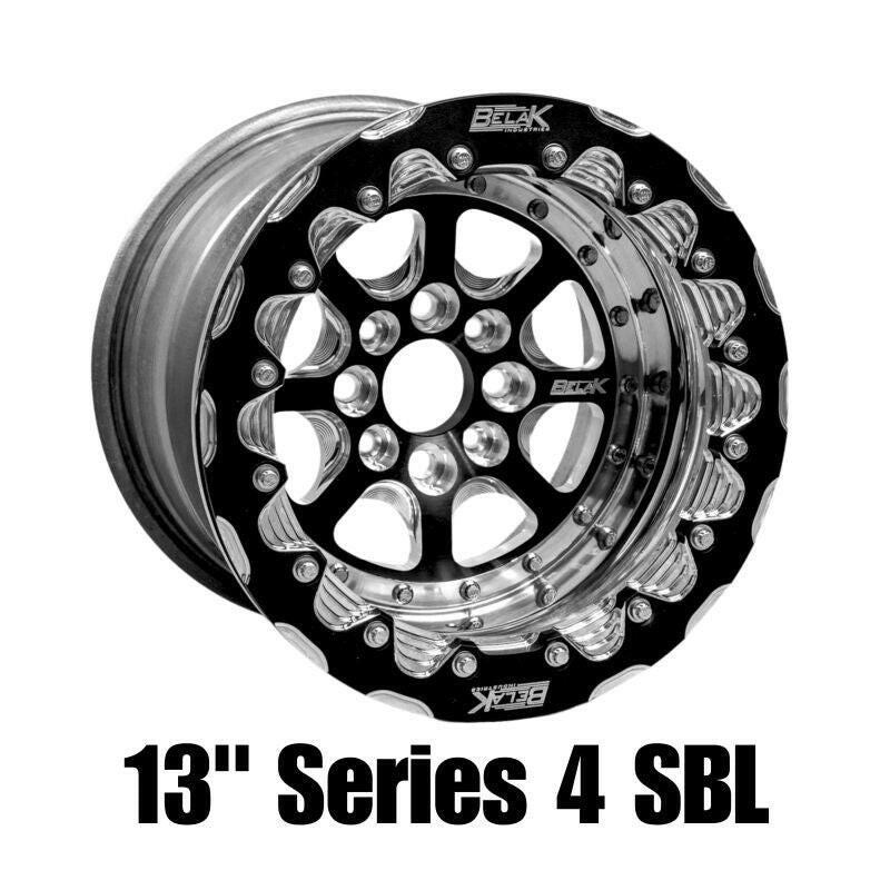 Belak 13x9 / 5in BS / 4x100 BP / High Pad / Series 4 Wheel - Non-Beadlock Wheels - Forged Belak Wheels