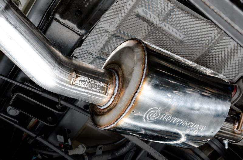 AWE Tuning 20-21 Jeep Gladiator JT 3.6L Trail Edition Cat-Back Exhaust Catback AWE Tuning