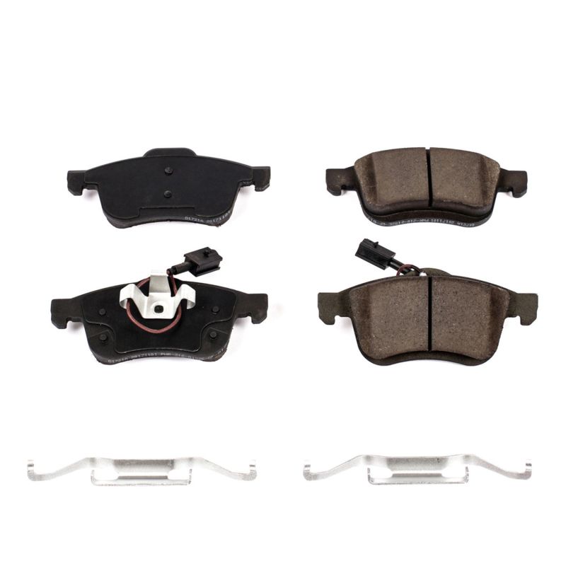 Power Stop 15-18 Ram ProMaster City Front Z17 Evolution Ceramic Brake Pads w/Hardware Brake Pads - OE PowerStop