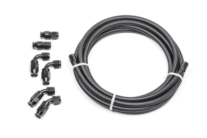 Radium Engineering 8AN Universal PTFE Hose Kit - Black Carbon Hoses Radium Engineering
