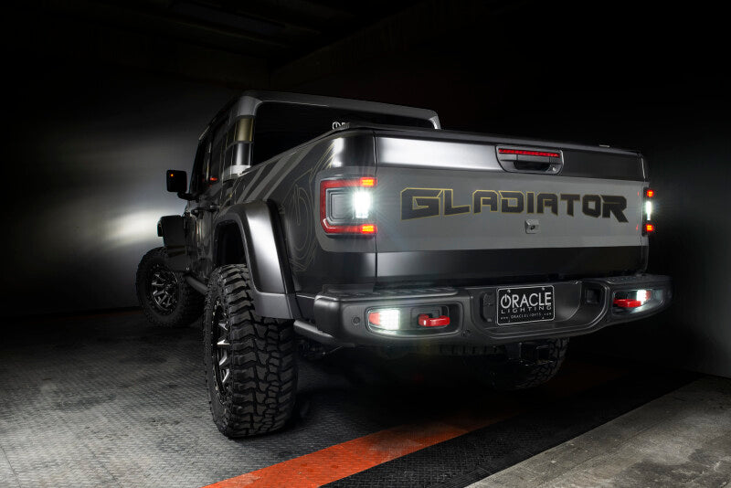 Oracle Rear Bumper LED Reverse Lights for Jeep Gladiator JT - 6000K Tail Lights ORACLE Lighting