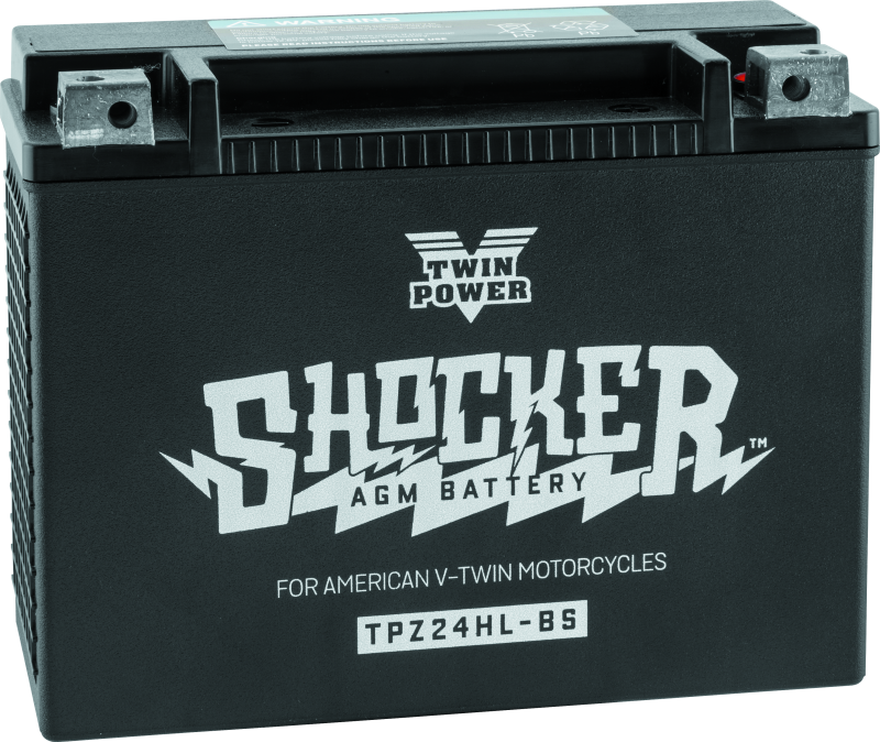 Twin Power YTX-24HL Shocker Battery Replaces H-D 66010-82A 410 CCA Batteries TwinPower