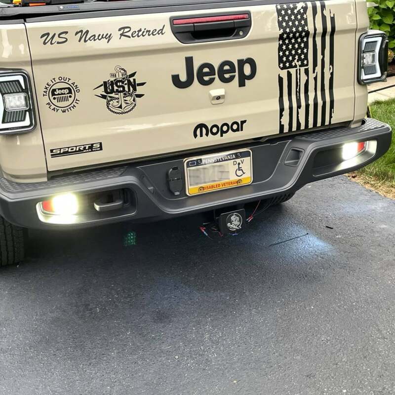 Oracle Rear Bumper LED Reverse Lights for Jeep Gladiator JT - 6000K Tail Lights ORACLE Lighting
