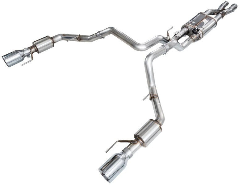 AWE Gen 3 Raptor R SwitchPath Exhaust - Chrome Silver Tips Catback AWE Tuning