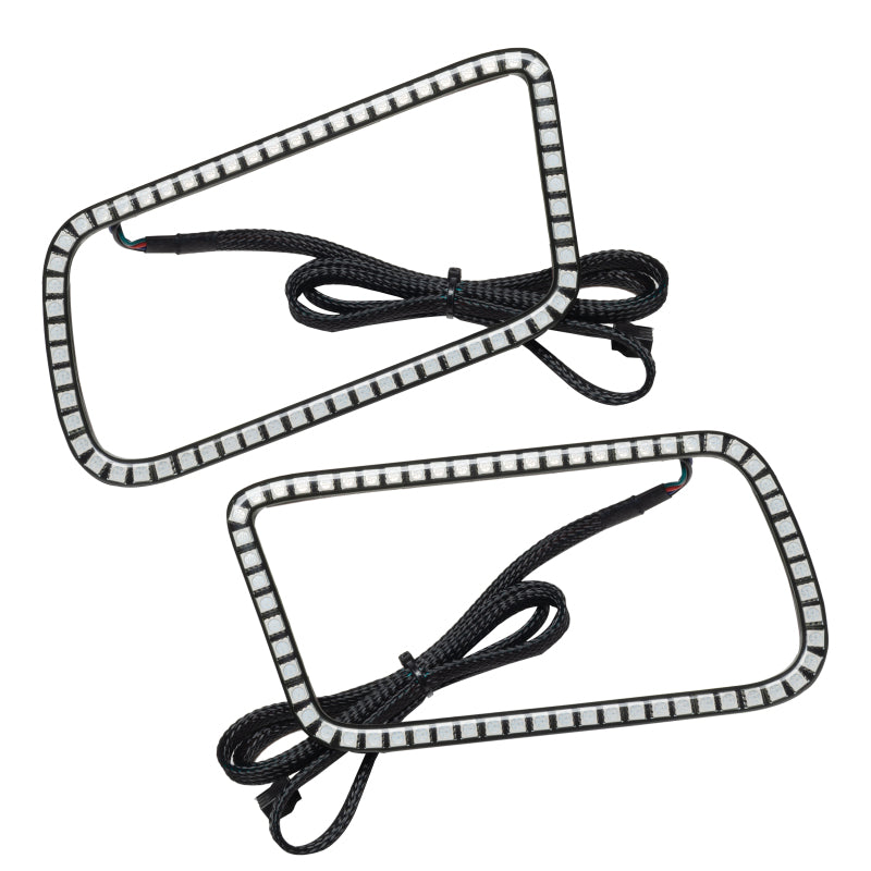 Oracle 09-15 Ram 1500 Sport Surface Mount LED Fog Light Halo Kit - ColorSHIFT Fog Lights ORACLE Lighting