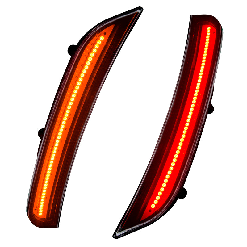 Oracle 15-21 Dodge Charger Concept Sidemarker Set - Clear - Yellow Jacket (PY4) Light Strip LED ORACLE Lighting