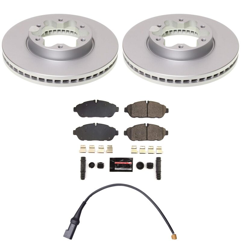 Power Stop 20-24 Ford Transit-150 Front Z23 Coated Brake Kit Brake Kits - Performance D&S PowerStop