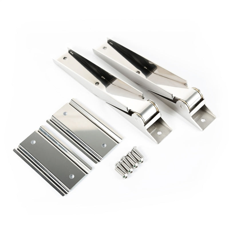 Rugged Ridge 97-06 Jeep Wrangler Stainless Steel Tailgate Hinges Tailgate Accessories Rugged Ridge