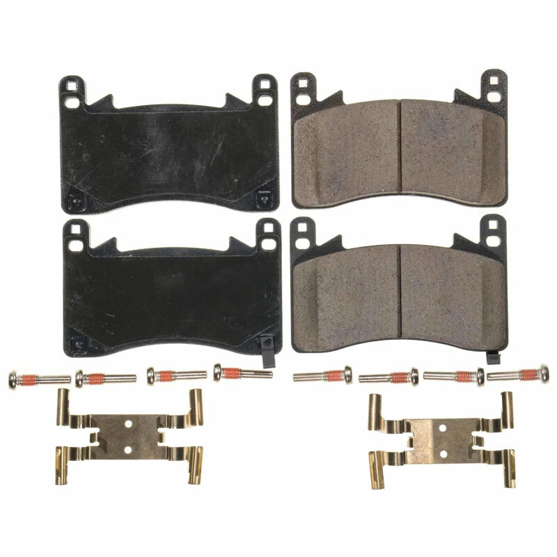 Power Stop 21-23 Acura TLX Front Z17 Evo Ceramic Brake Pads w/Hardware Brake Pads - OE PowerStop