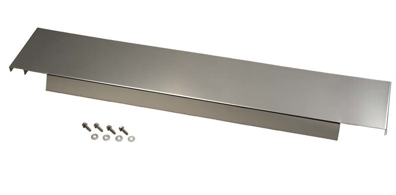 Kentrol 87-95 Jeep Wrangler YJ 410 Stainless Frame Cover - Polished Silver Bumper Covers - Front Kentrol