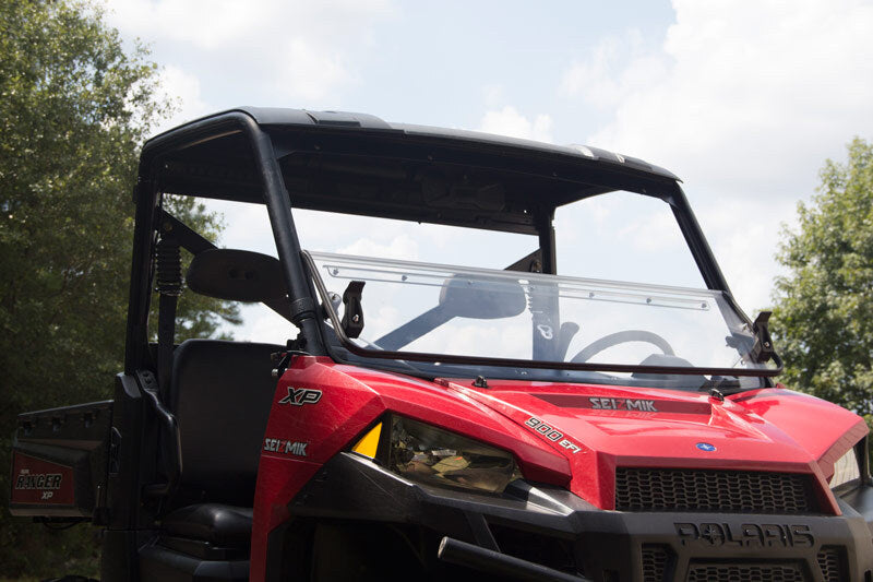 Seizmik 13+ Polaris Ranger 900/1000 XP/Crew Full-Size Windshield Versa-Fold Non-Coat Windshields Seizmik