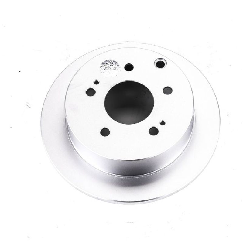 Power Stop 06-12 Mitsubishi Eclipse Rear Evolution Geomet Coated Rotor Brake Rotors - OE - Cryo PowerStop