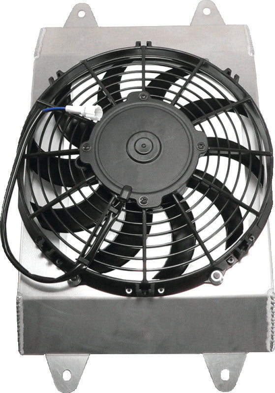 QuadBoss 08-13 Yamaha YXR700 Rhino 4x4 ATV & UTV Cooling Fan Assembly Fans & Shrouds QuadBoss