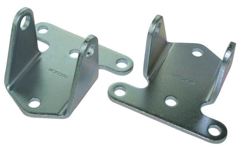 Moroso Chevrolet Big Block/Small Block Motor Mounts - 2-1/8in x 2-3/8in x 3/16in - Steel - 2 Pack Engine Mounts Moroso