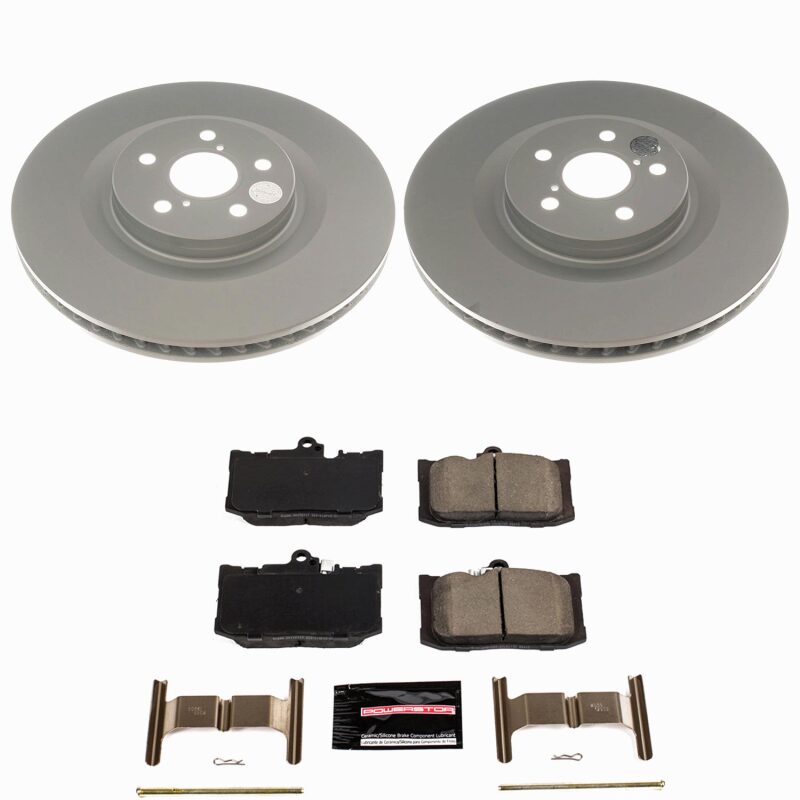 Power Stop 16-17 Lexus GS200t Front Z23 Coated Brake Kit Brake Kits - Performance D&S PowerStop